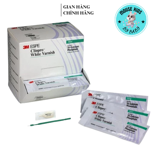 (Hàng Mới Về) VECNI FLOUR 3M Ngừa sâu răng, làm trắng răng vị bạc hà (MB.R03)