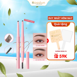 Bút Kẻ Lông Mày Pinkflash OhMyEmoji Dễ Tán Chống Nước Tích Hợp Đầu Cọ Chải Tiện Dụng 0.2g Rosslyn