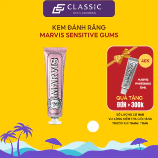 Kem Đánh Răng Marvis Sensitive Gums Gentle Mint