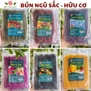 Bún gạo lứt giảm cân, bún rau củ, nhiều màu vị, hàng chính hãng Cao Tuyền, túi 500g