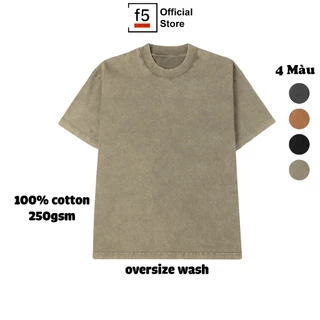 Áo thun loang unisex, áo wash form oversize