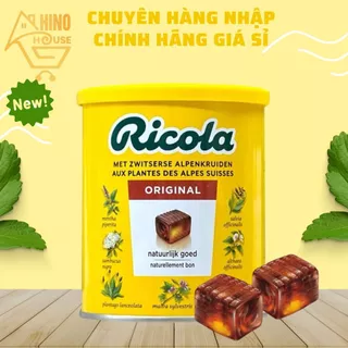 Kẹo Ngậm Ho Thảo Dược Ricola 250g Đức Giá Tốt Hỗ Trợ Giảm Ho, Khan Họng - Hinohouse