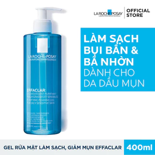 Sữa Rửa Mặt La RochePosay 400ml - SRM cho da dầu mụn - MẪU MỚI