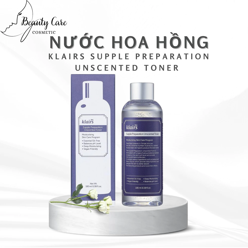 Nước Hoa Hồng  Chính Hãng Dear Klairs Supple Preparation Unscen Adelaide