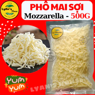 (Hỏa tốc HCM) PHÔ MAI MOZZARELLA bào kéo sợi CJ Freshway , nguyên liệu làm bánh pizza topping tokbokki mì ý An Phát Phát