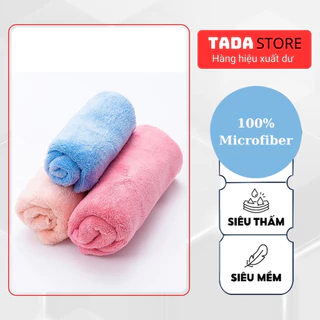 Khăn tắm Microfiber hàng xuất khẩu - Khăn tắm, khăn mặt không đổ lông, siêu mềm mịn và thấm hút tốt