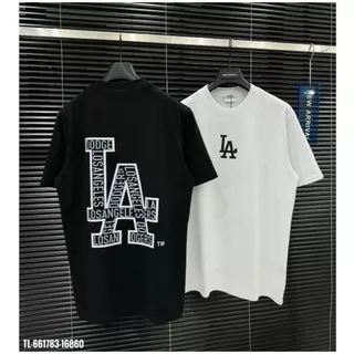 Áo Thun MLB unisex Nam Nữ In Logo LA From chuẩn Siêu Nét Chất Vải Đẹp