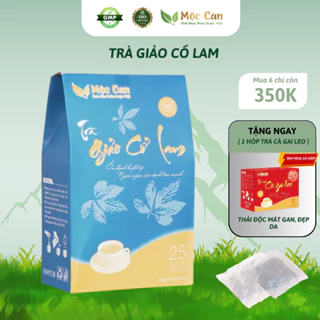 Trà giảo cổ làm Mộc Can hạ huyết áp giảm mỡ máu hỗ trợ điều trị cao huyết áp 25 túi lọc