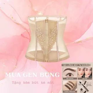 ( MUA 1 TẶNG 1 + BẢO HÀNH TRỌN ĐỜI ) Đại Nịt Bụng Co Dãn 4 Chiều Không Lộ Viền Tạo Vòng Eo Đẹp.