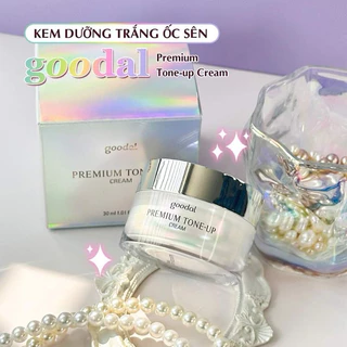 CHÍNH HÃNG - [Mẫu Mới] Kem dưỡng trắng da nâng tone Ốc Sên Goodal Premium Snail Tone-Up Cream Hàn Quốc 30ml