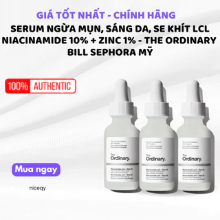 [Bill Sephora Mỹ] Tinh chất The Ordinary Niacinamide 10% + Zinc 1%