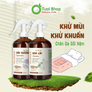 Bình Xịt Thơm Chăn Gối Nệm Ngủ VINA TƯƠI 100ml/300ml/500ml Khử Mùi Đệm Khử Khuẩn Ga Giường Khách Sạn