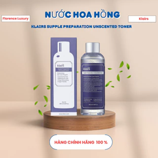 Nước Hoa Hồng  Chính Hãng Dear Klairs Supple Preparation Unscen Florence Luxury