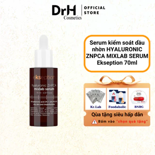 Serum giảm mụn kiểm soát dầu nhờn HYALURONIC ZNPCA MIXLAB SERUM Ekseption 70ml