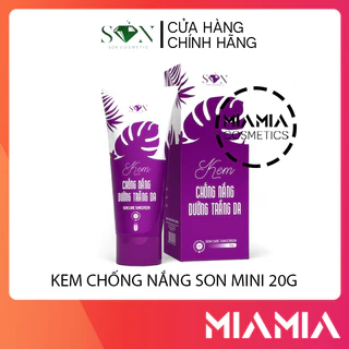 Kem Chống Nắng SON Cosmetic Mini Chính Hãng - Kem Chống Nắng Nâng Tone Kiềm Dầu