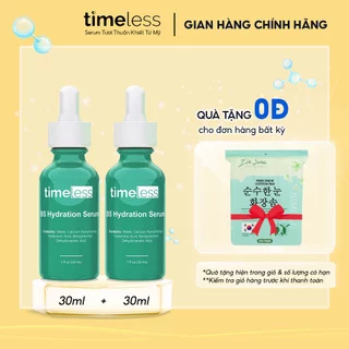 Combo 2 chai Serum Cấp Nước Phục Hồi Da Timeless Vitamin B5 30ml