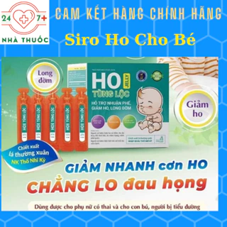 Siro Ho Jelly Tùng Lộc [HSD 2027] - Hỗ Trợ Nhuận Phế, Giảm Ho, Long Đờm Cho Bé, Nâng Cao Sức Đề Kháng Đường Hô Hấp