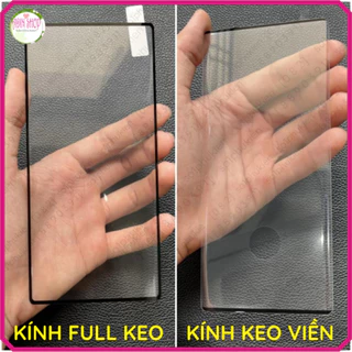 Kính cường lực Samsung Note 10 / Note 10+ (plus) full màn, full keo, keo viền