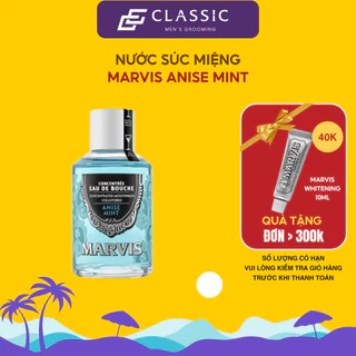 Nước Súc Miệng Marvis Anise Mint Concentrated Mouthwash 120ml