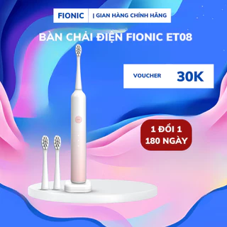 Bàn Chải Đánh Răng Điện Máy Tự Động Lông Mềm Sonic X7 FIONIC ET08 Cho Răng E Buốt Nhạy Cảm