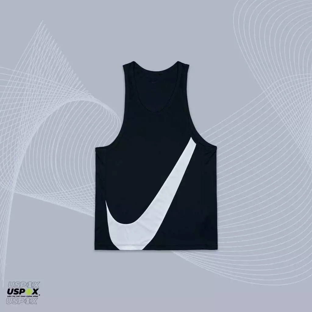 [Có sẵn] [Ảnh thật] [Chính hãng] Áo Jersey Nike Swoosh Black (form Âu)