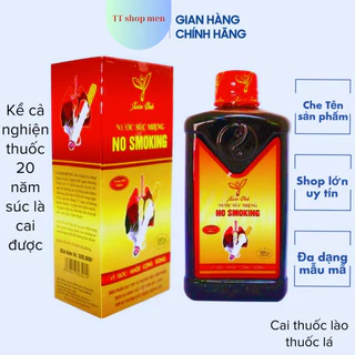 [ Mua lẻ giá sỉ ] Nước súc miệng cai thuốc lá thuốc lào vĩnh viễn Xuân Vinh 400ml