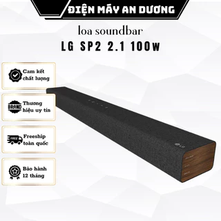 Loa thanh LG Soundbar SP2 2.1CH 100W - Hàng chính hãng bảo hành 12 tháng