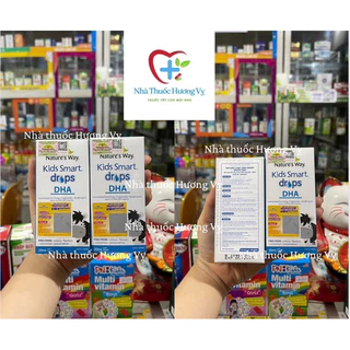 CHÍNH HÃNG | DHA Nature's Way Kids Smart drops - DHA nhỏ giọt cho bé phát triển não bộ và thị lực (20ml) (Có tem)