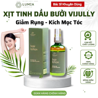 Tinh Dầu Bưởi - Xịt Bưởi ViJully ⚡CHÍNH HÃNG⚡ Dưỡng Tóc - Giảm Rụng Tóc - Kích Mọc Tóc - Làm Dài Tóc .