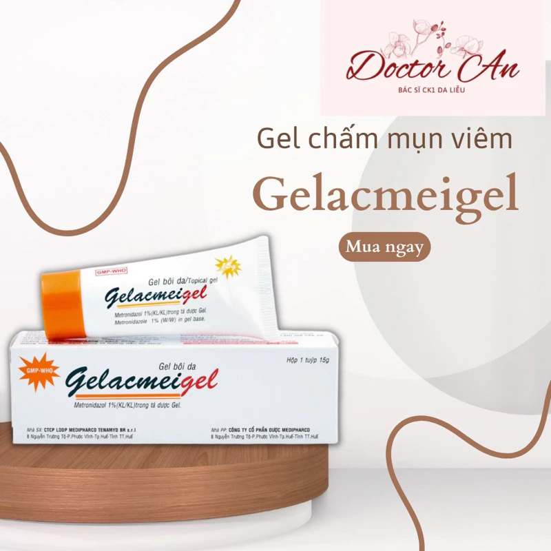 Gel bôi da Gelacmeigel .hết mụn, đẹp da. BS AN