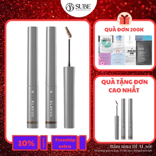 Mascara chuốt lông mày KLAVUU Urban Pearlsation Easy Touch Browcara 3g