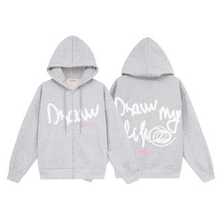 Áo Khoác Hoodie Zip In Nổi THOXRI Draw Nỉ Bông Local Brand unisex F LOCAL