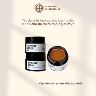 BROWNIE SCRUB / mask tẩy da chết