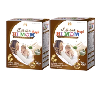 [ HỘP 30 GÓI + CAM KẾT CHÍNH HÃNG ] LỢI SỮA HI MOM HAPI