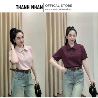 Áo polo nữ cổ sen 6 màu, chất poly cotton siêu đẹp