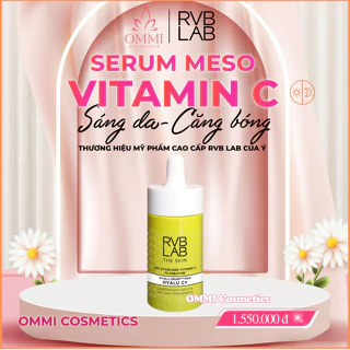 Serum MESO Vitamin C - sáng da, căng bóng RVB LAB của Ý (30ml)