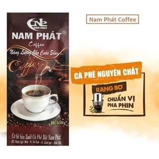 [1KG - 2 Túi 500G] cà phê nguyên chất rang bơ chuẩn vị pha phin Nam Phát Coffee