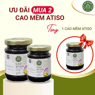 [Mua 2 Tặng 1] Cao Atiso Hoàng An Đà Lạt - Giúp mát gan, thanh lọc cơ thể, đẹp da Hộp 150G