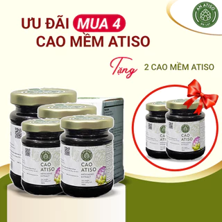 [Mua 4 Tặng 2] Cao Atiso Hoàng An Đà Lạt - Giúp mát gan, thanh lọc cơ thể, đẹp da Hộp 150G