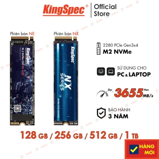 Ổ cứng SSD KingSpec M2 NVMe / SATA | NE , NX , NT - Hàng Chính Hãng