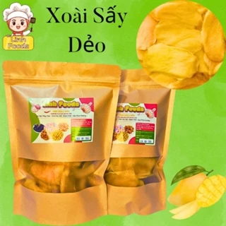 Xoài Sấy Dẻo Chua Ngọt - 500gr - Mẫu Túi Kraft