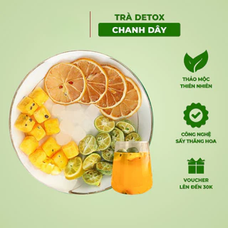 Trà detox chanh dây Triệu Lộ Tư ( Hộp 30 Gói) thanh nhiệt, mát gan, giải nhiệt cơ thể