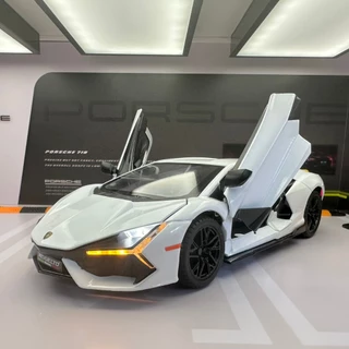 Mô hình xe Lamborghini Lamborghini Revuelto tỉ lệ 1:24 hãng Jinlifang