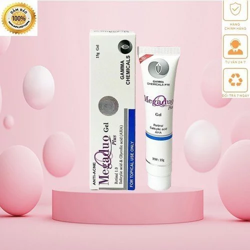 Gel Giảm Mụn Ẩn Và Thâm Gamma Megaduo Plus Gel 15g