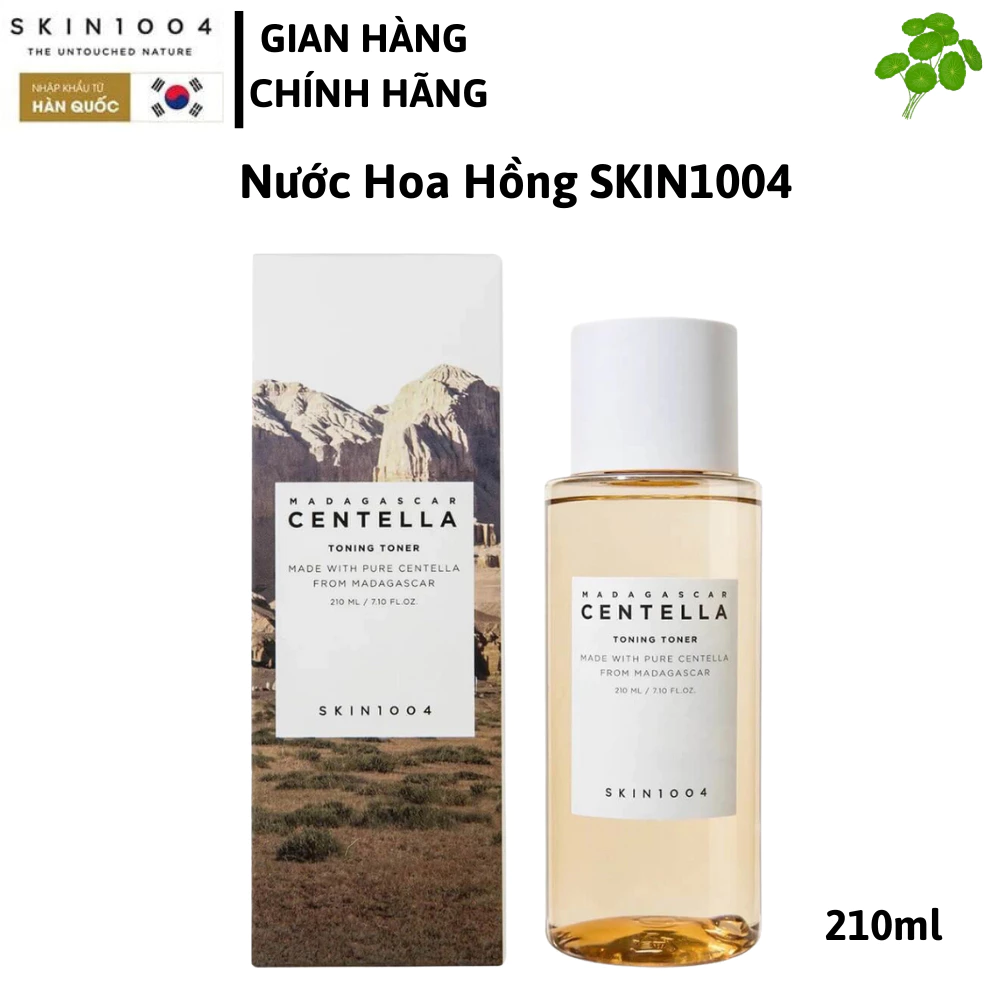 Nước Hoa Hồng Skin1004 Giúp Cân Bằng, Giảm Mụn Và Trắng Da Madagascar Centella Toning Toner 210ml