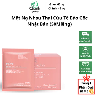 Mặt Nạ Nhau Thai Cừu Tế Bào Gốc Nhật Bản , Mask Mặt Nạ Trắng Da Phục Hồi Da Rwine Beauty