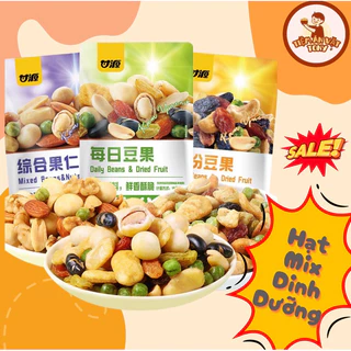 Gói Hạt Mix Dinh Dưỡng GANYUAN 30G,Mix Sấy Giòn,Hạt Ngũ Cốc Sấy Khô Tẩm Vị Nội Địa,Tiệm ăn vặt Tony