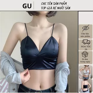 Áo Bra Lụa Phi Bóng 8 Nấc Cài Siêu Hot 264