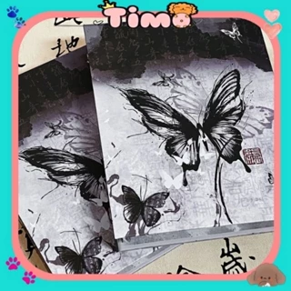 Sổ Đựng Card Bo Góc Binder A5 Butterfly Cổ Trang Album Rỗng Không Kèm Sheet Ảnh Timo VPBL26