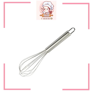 Dụng cụ đánh trứng cầm tay bằng thép không gỉ inox